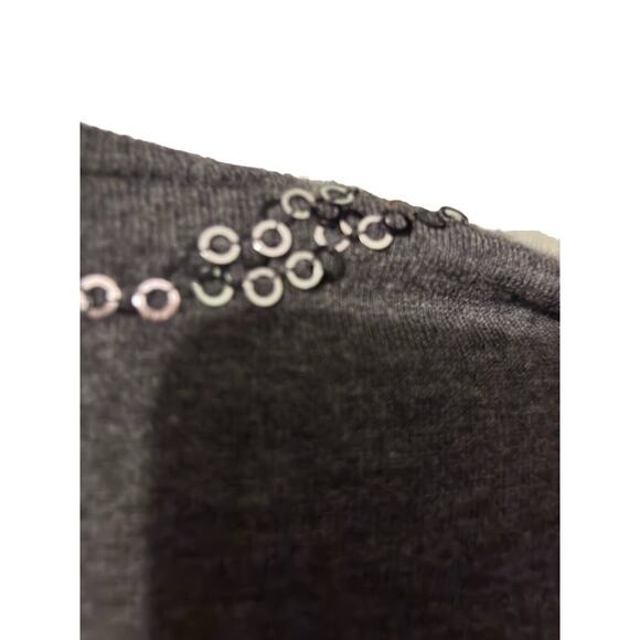 Tory Burch Cashmere Womens Sweater Size M Luxury Boho Embellished Whimsigoth - Picture 10 of 12